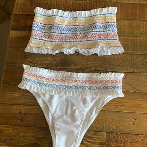 Worn once. No tears or stains.